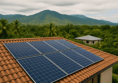 Installation panneaux photovoltaïques