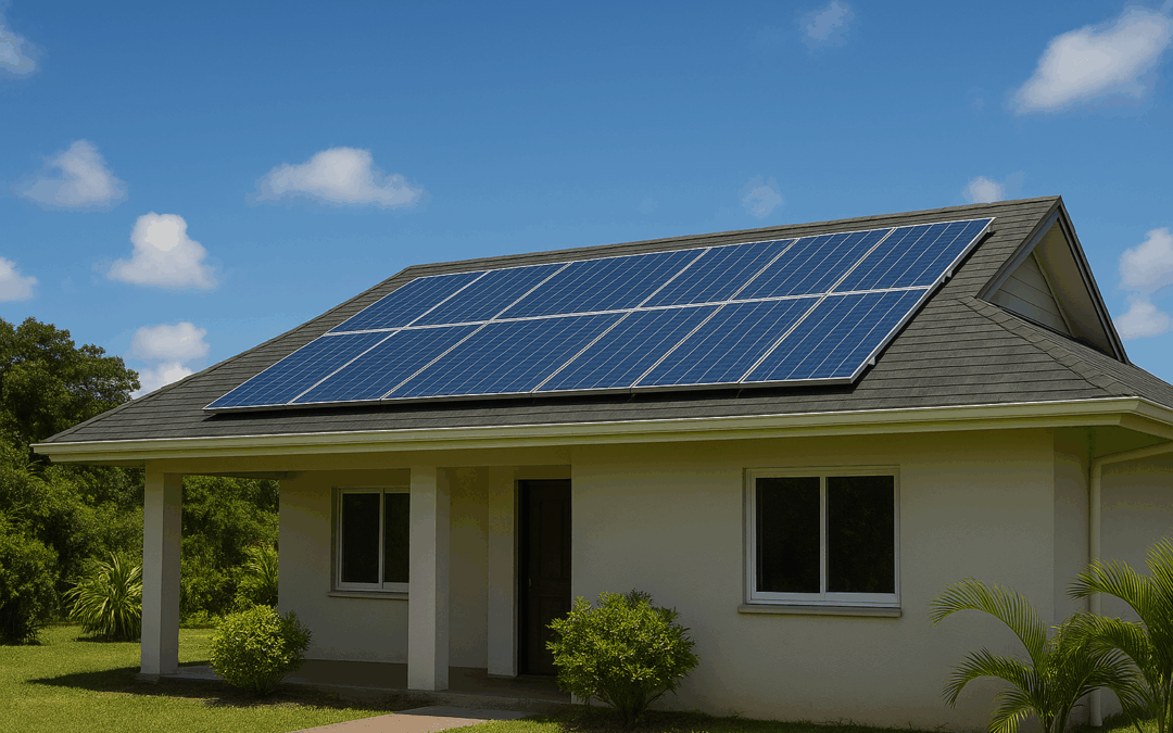 Installation panneaux photovoltaïques Guyanne