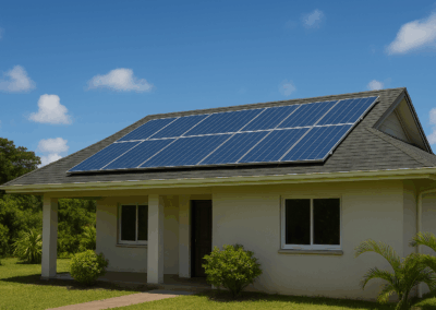 Installation panneaux photovoltaïques Guyanne